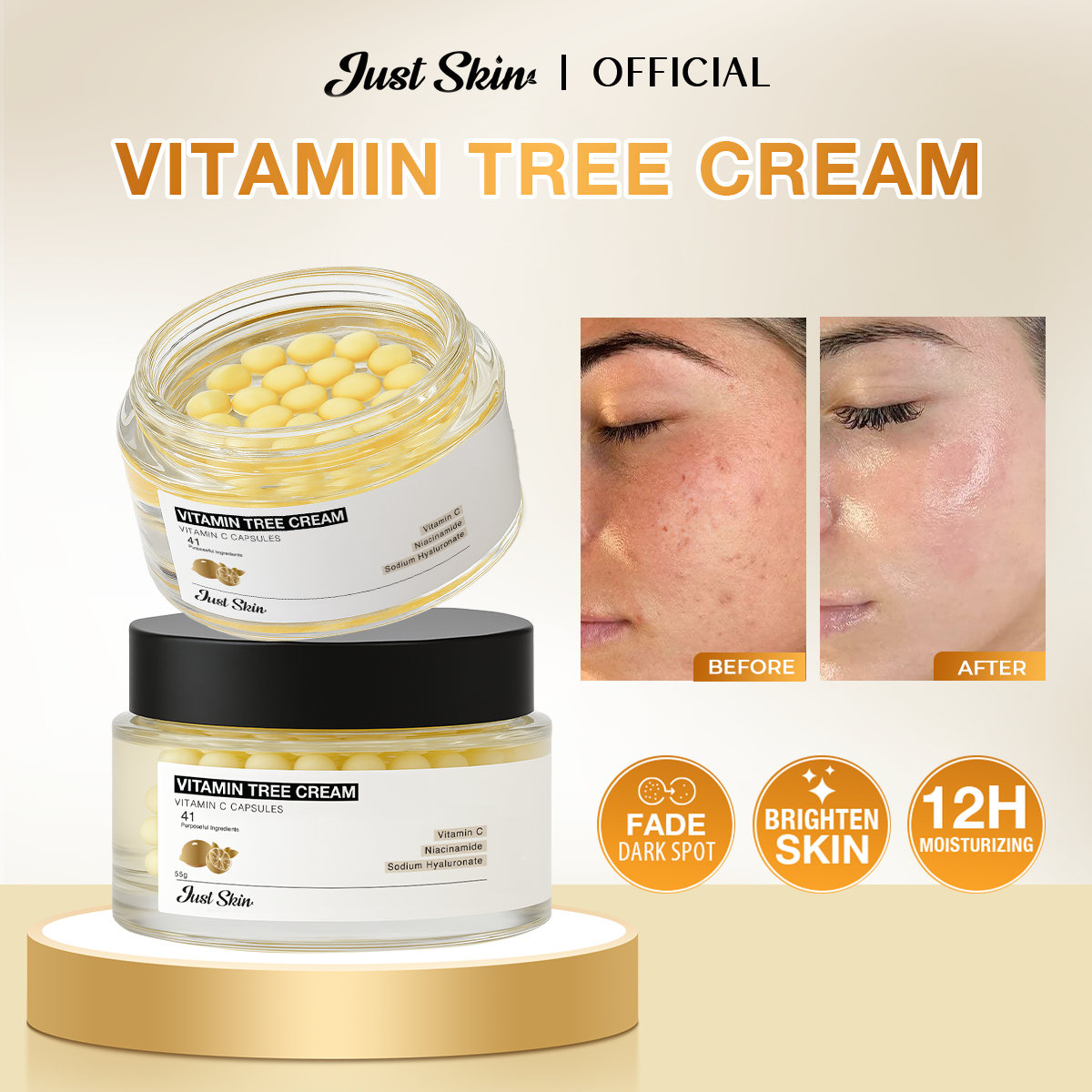 Vitamin Tree Cream Just Skin - V1