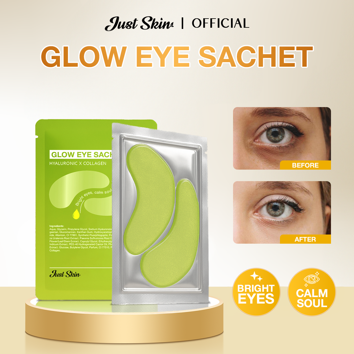 Glow Eye Sachet JUSTSKIN