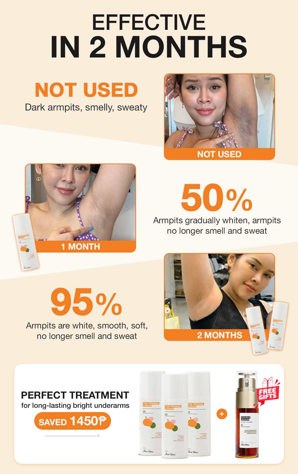 The Original Underarm Cream Just Shine (V3)