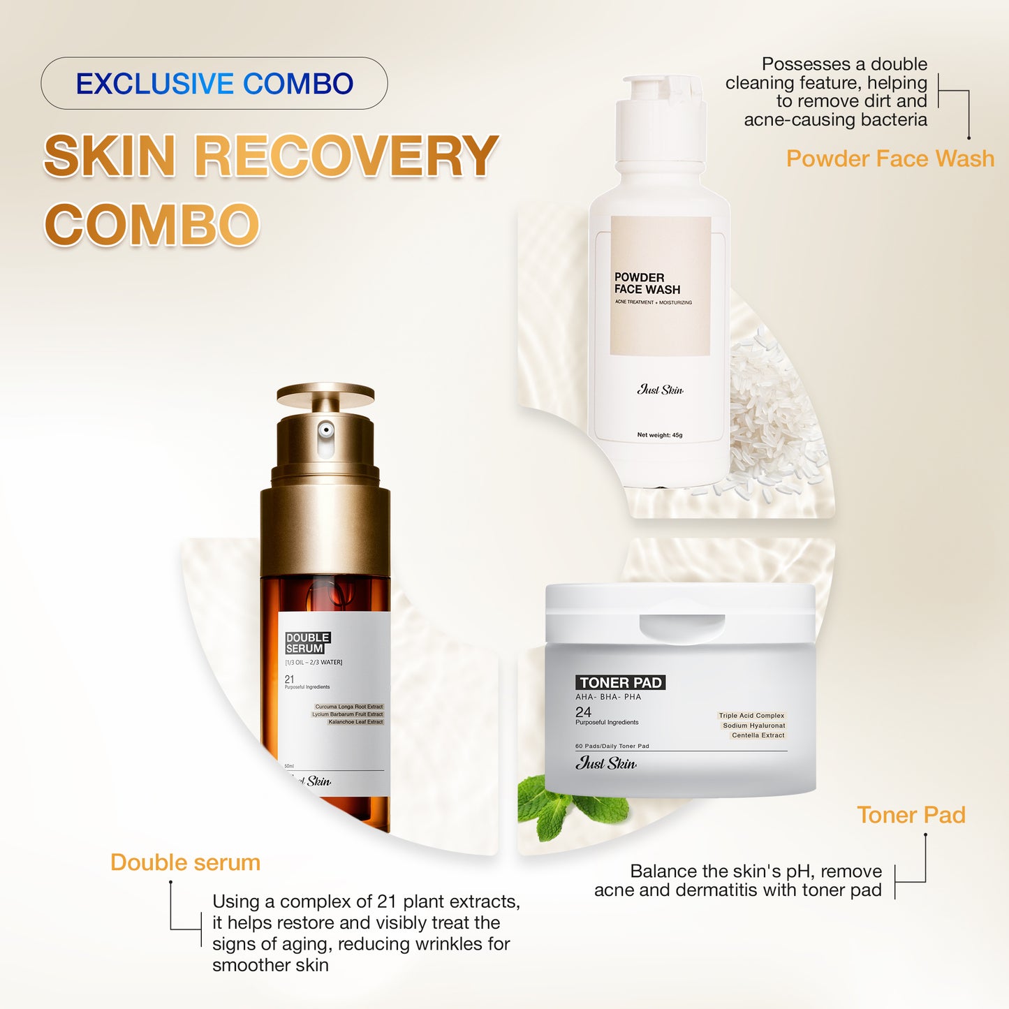 RECOVERY SKIN COMBO JUST SKIN