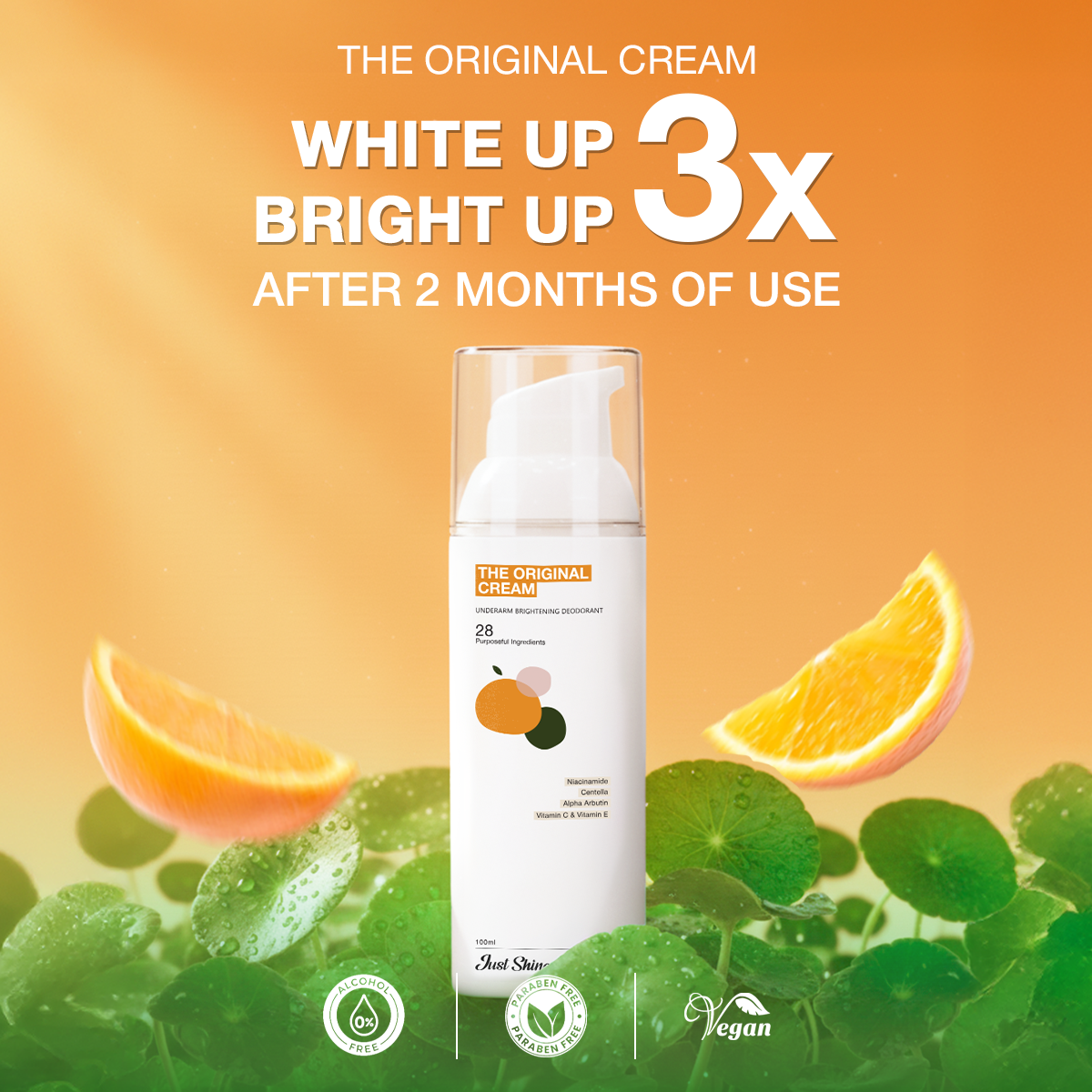 The Original Underarm Cream Just Shine