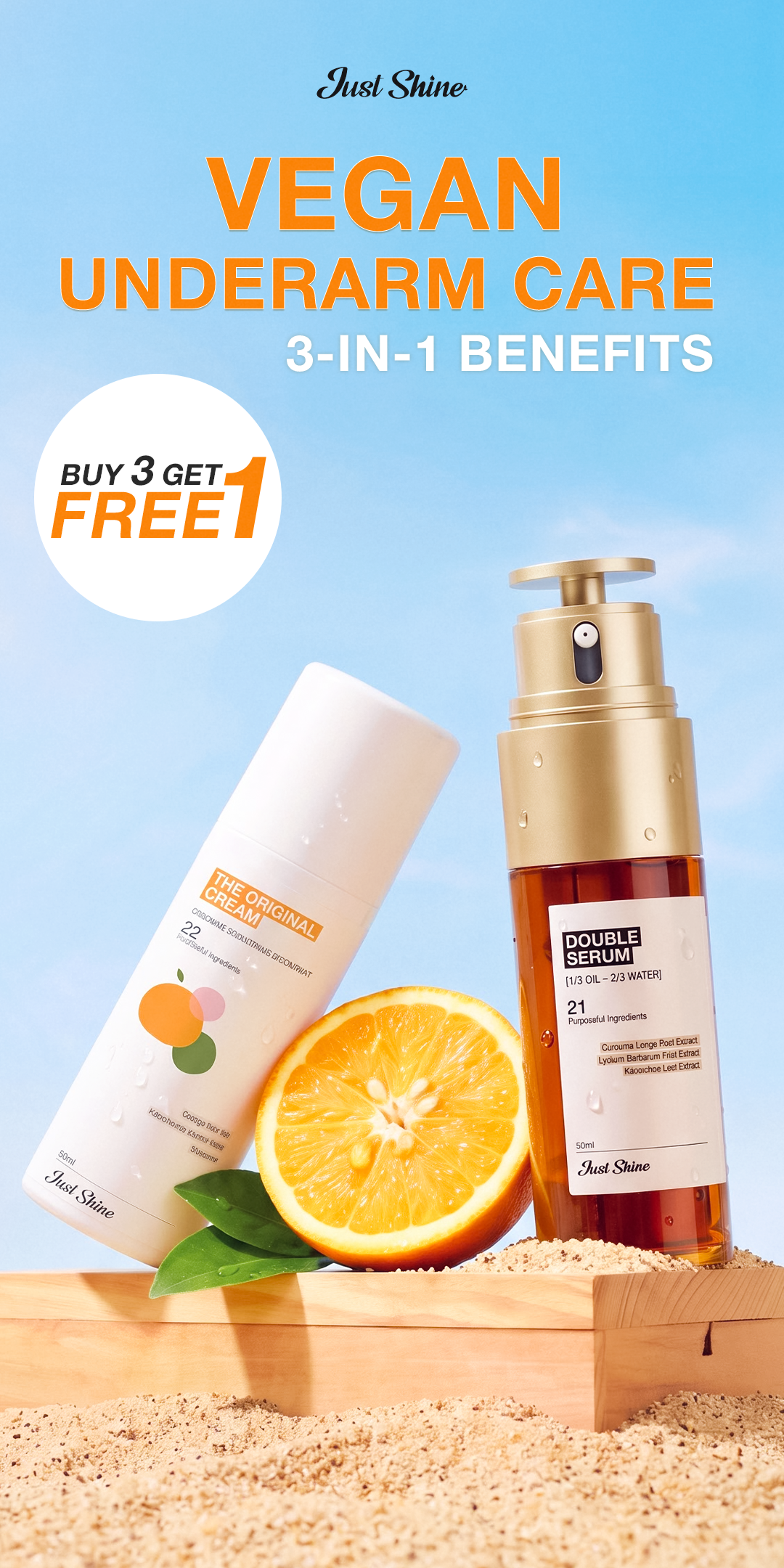 The Original Underarm Cream Just Shine