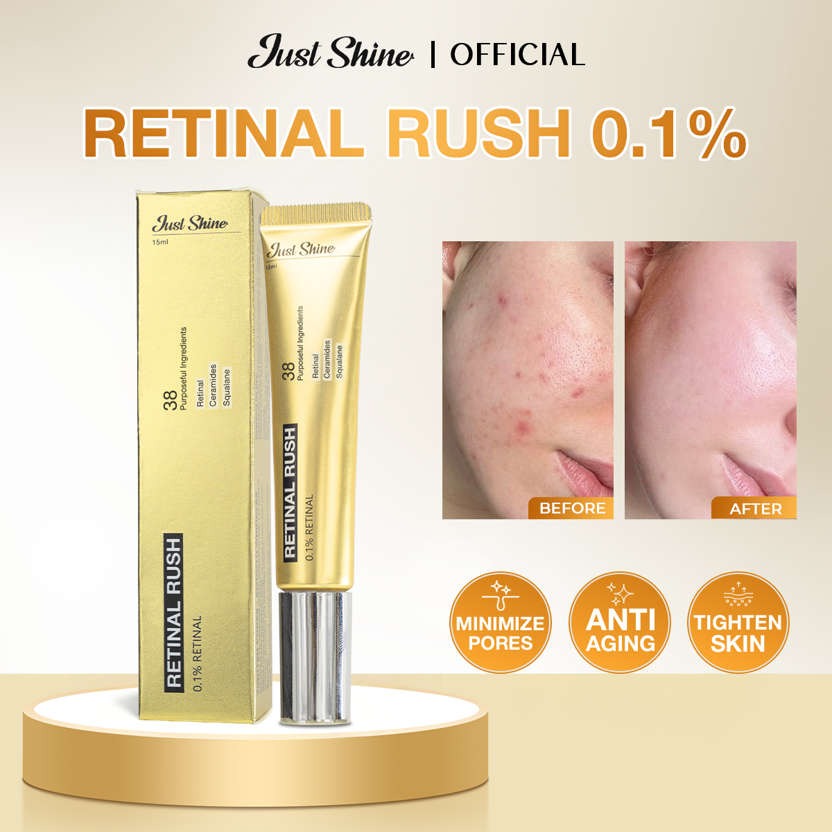 Retinal Rush JUSTSHINE