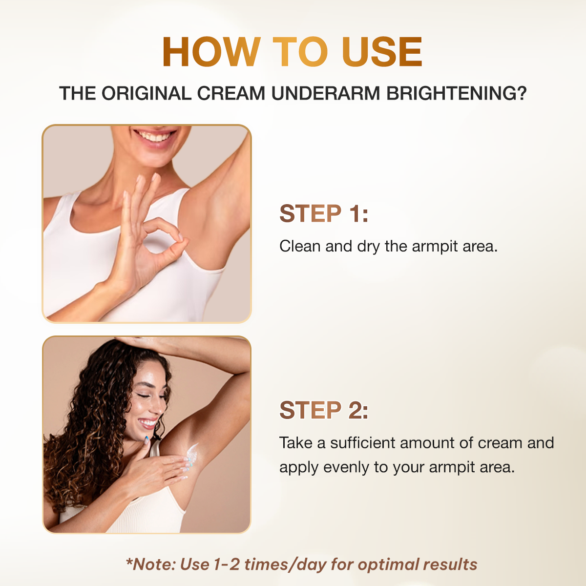 The Original Underarm Cream Just Shine