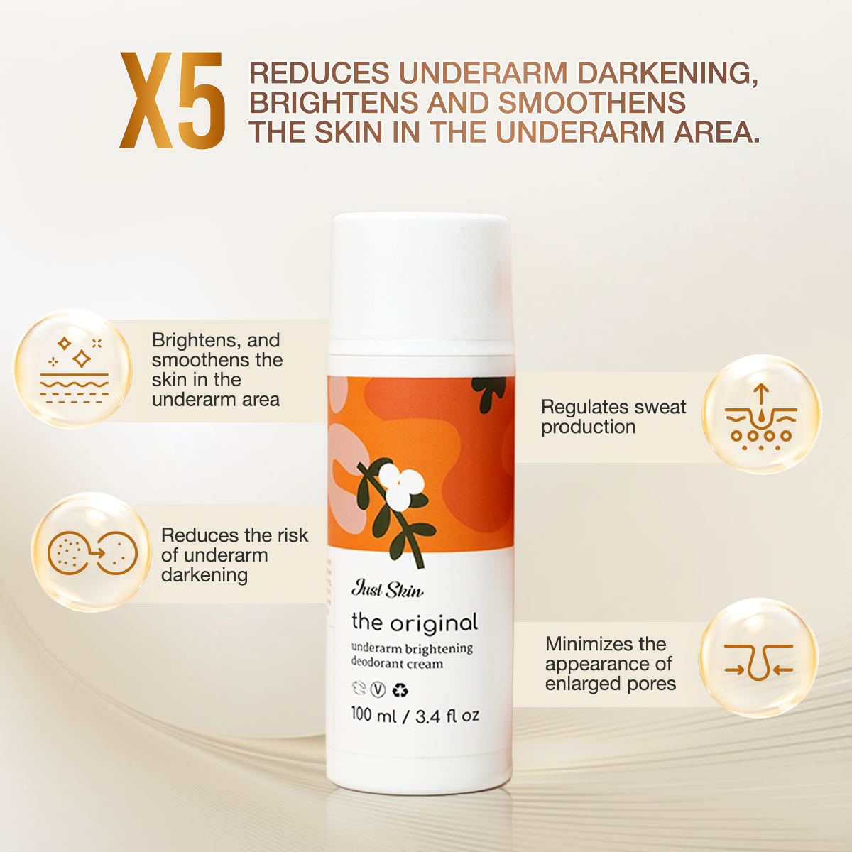 The Original Underarm Cream Just Shine