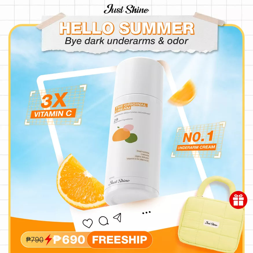 JustShine The Original Cream Underarm Brightening