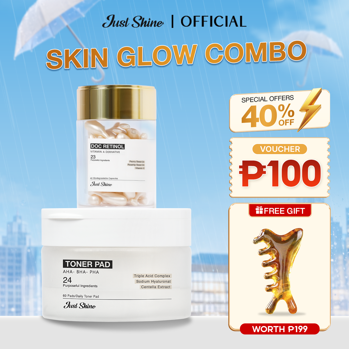 Glow Skin Combo Just Skin