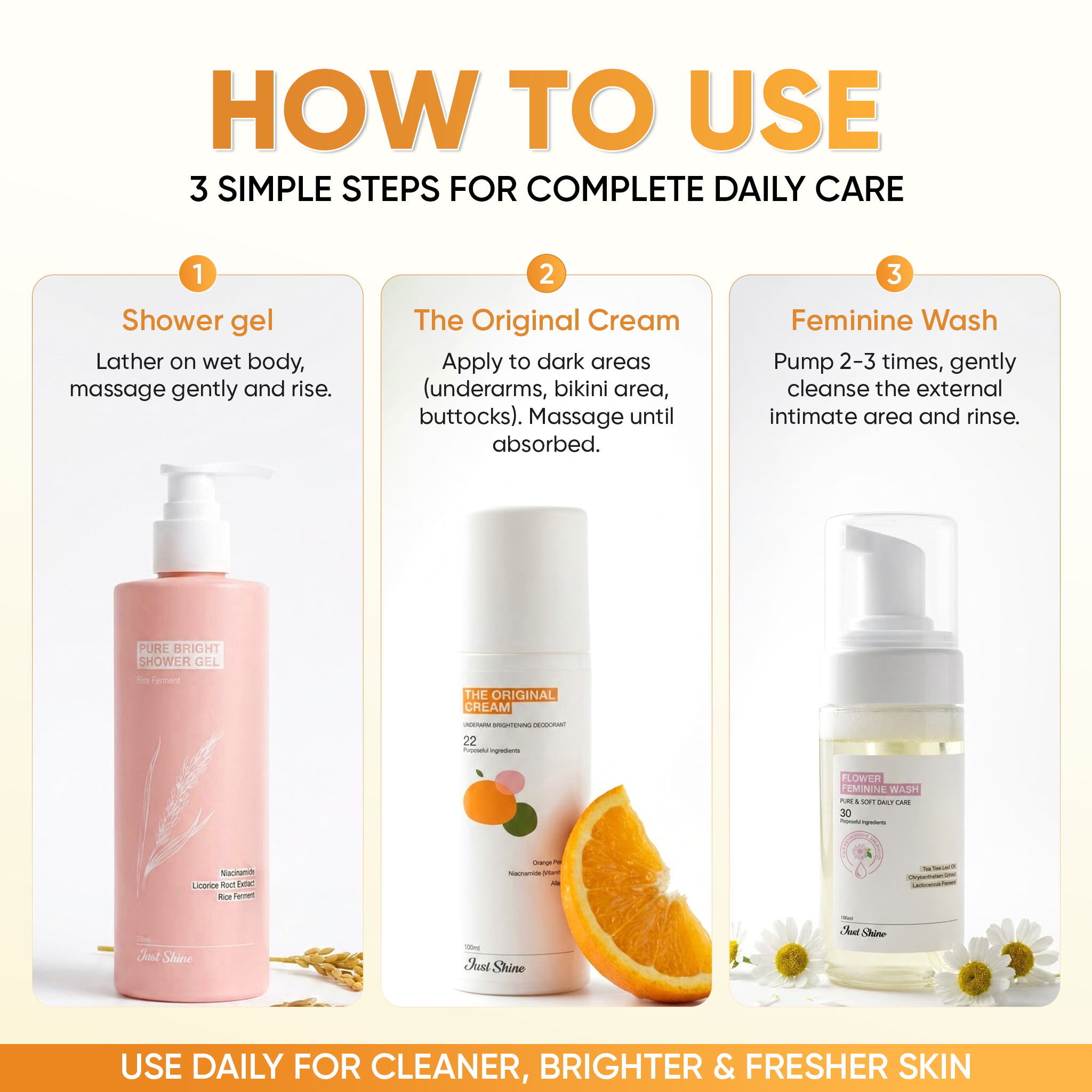 Soft Care Combo Just Shine
