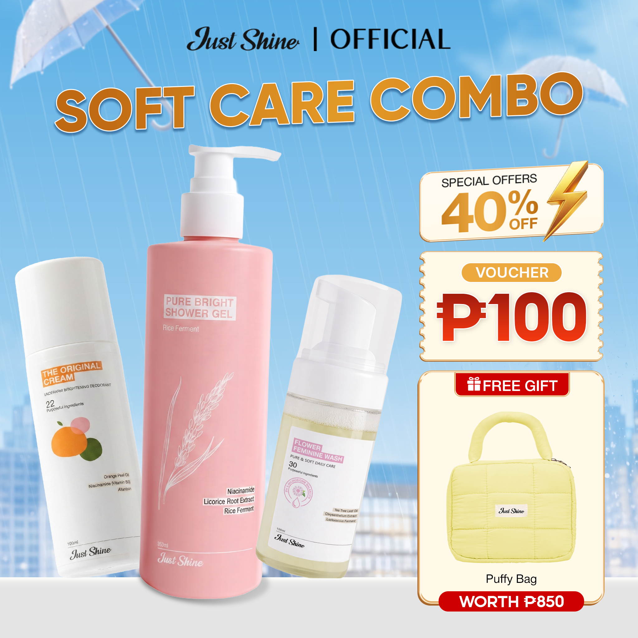 Soft Care Combo Just Shine