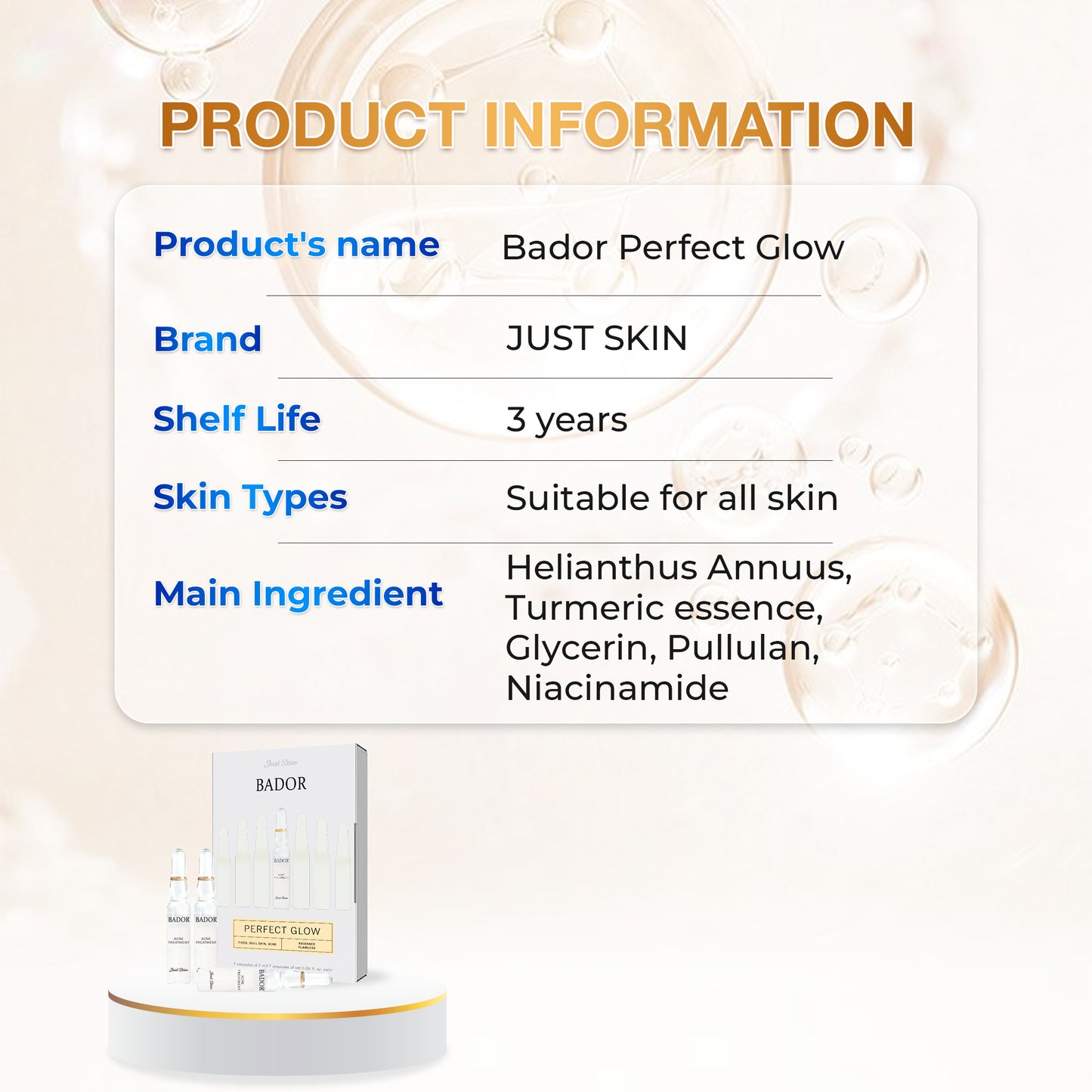 Set Bador Justskin V1