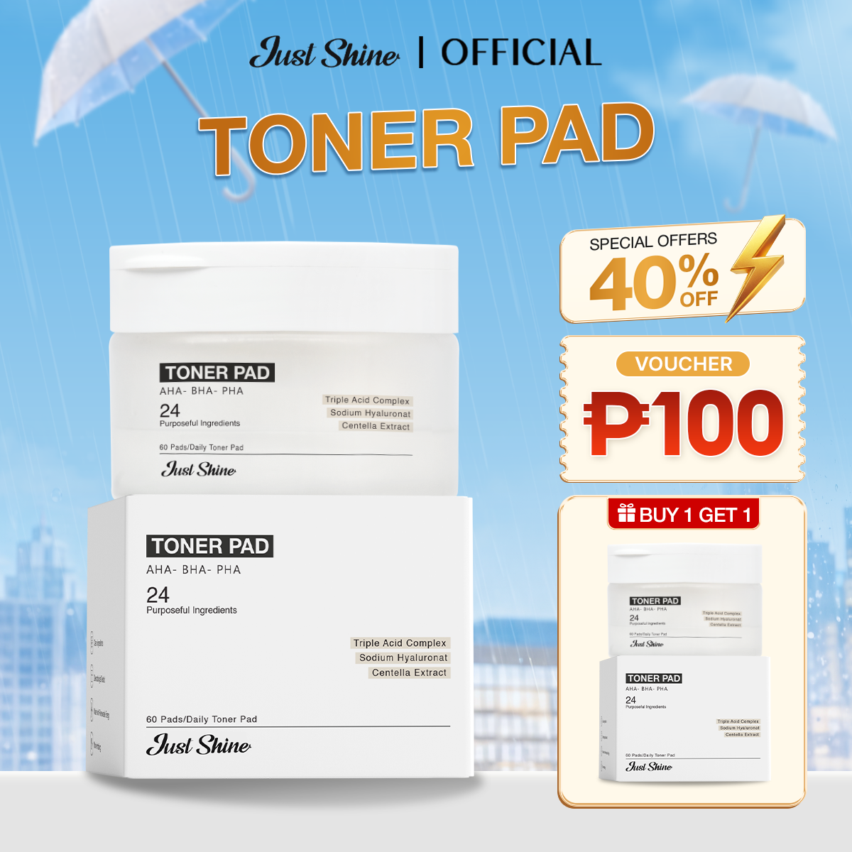 Toner Pad Justskin