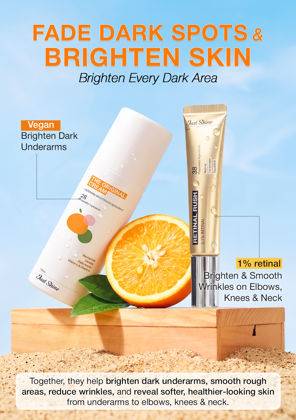 The Original Underarm Cream Just Shine