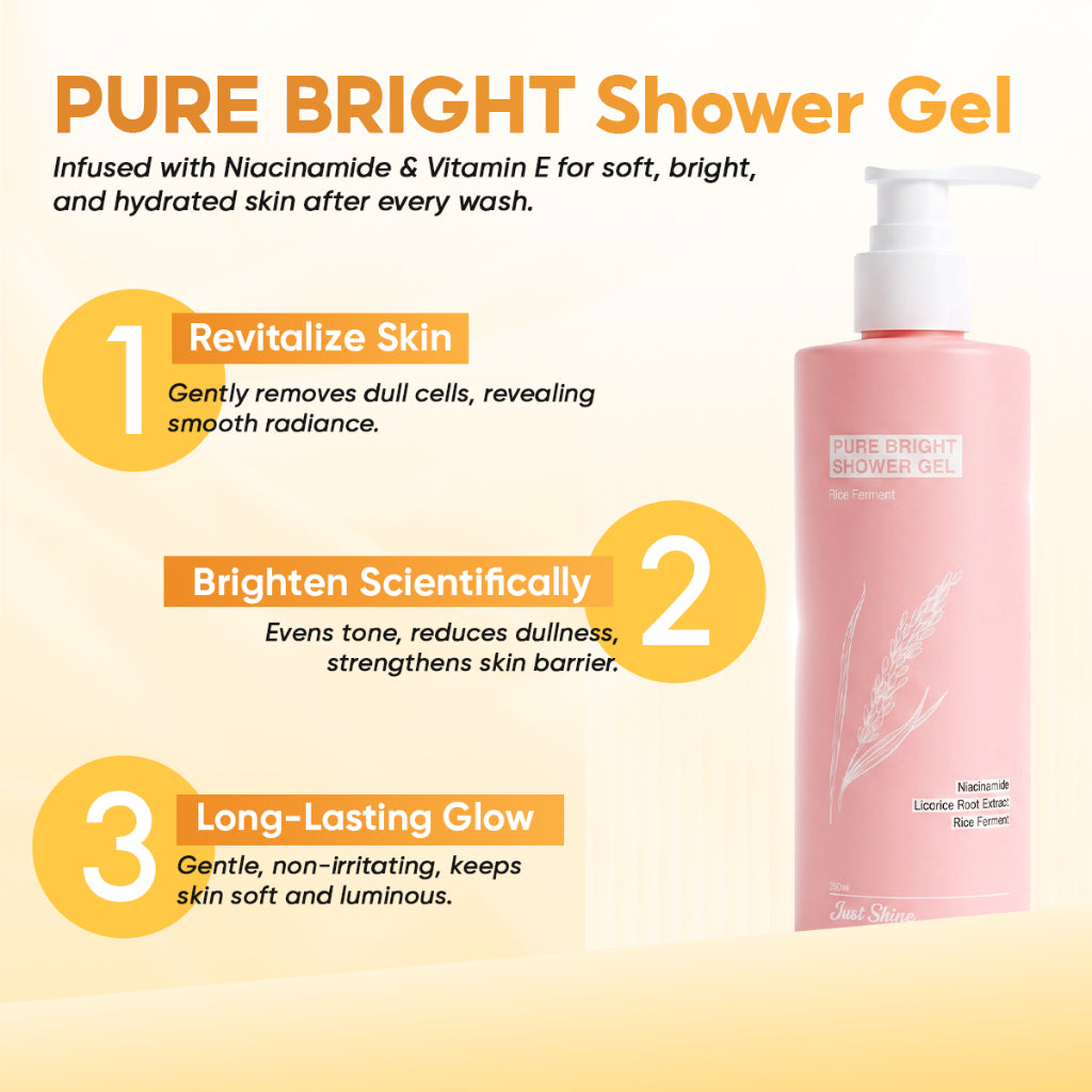 JUST SHINE Pure Glow Combo