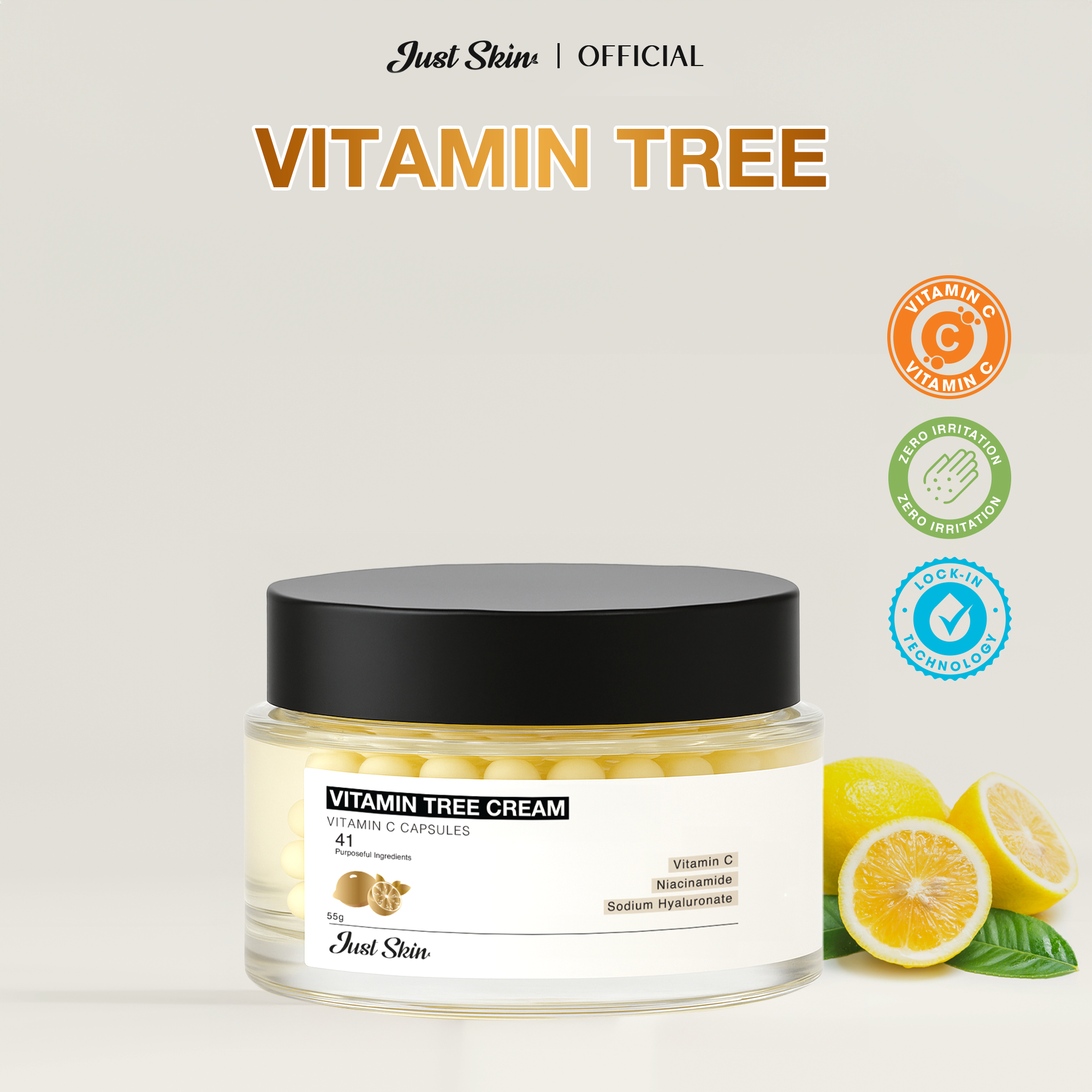 Vitamin Tree Cream Just Skin - V1